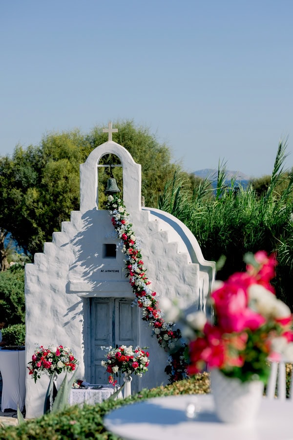 Athens Wedding Inspired By Bougainvillea