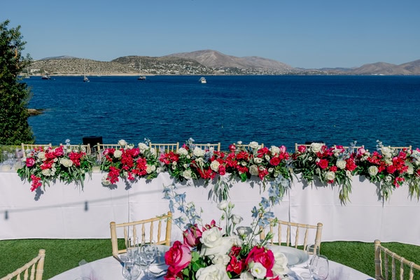 Athens Wedding Inspired By Bougainvillea