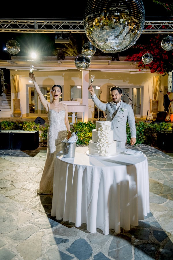 Athens Wedding Inspired By Bougainvillea