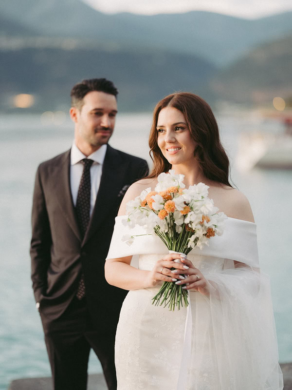 Beautiful Mani Wedding Romantic Mediterranean Style