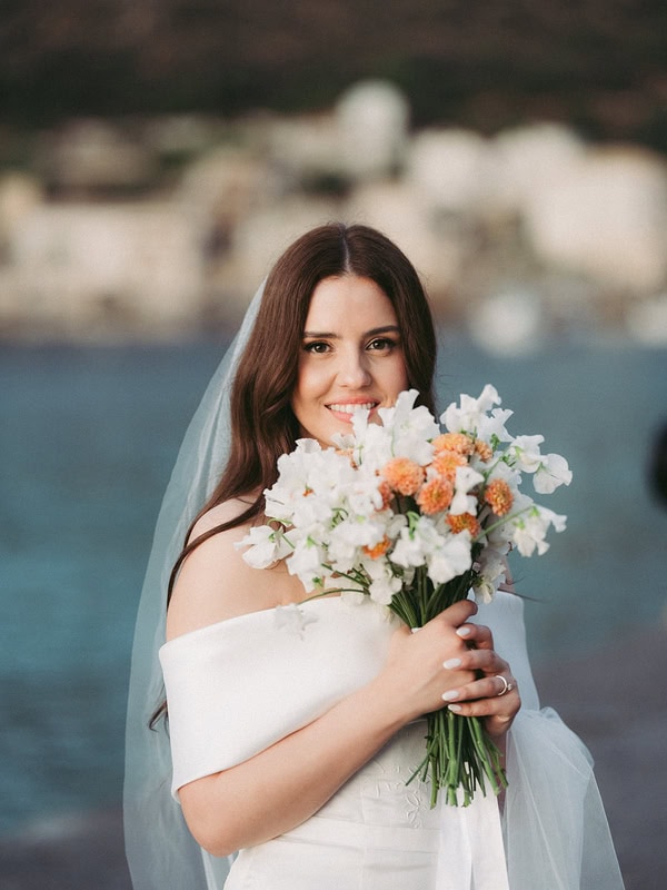 Beautiful Mani Wedding Romantic Mediterranean Style