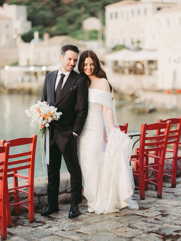Beautiful Mani Wedding Romantic Mediterranean Style