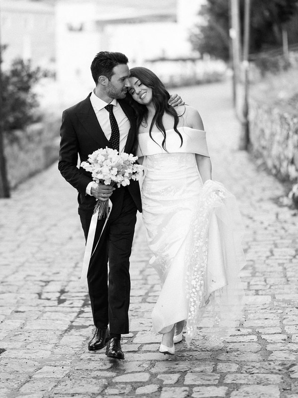 Beautiful Mani Wedding Romantic Mediterranean Style