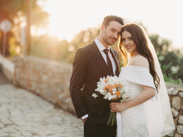 Beautiful Mani Wedding Romantic Mediterranean Style