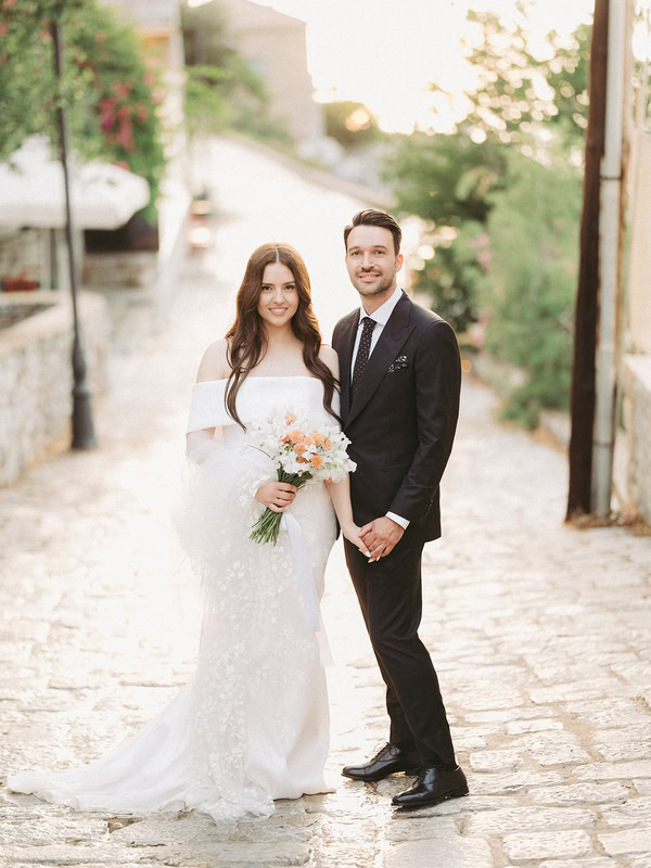 Beautiful Mani Wedding Romantic Mediterranean Style