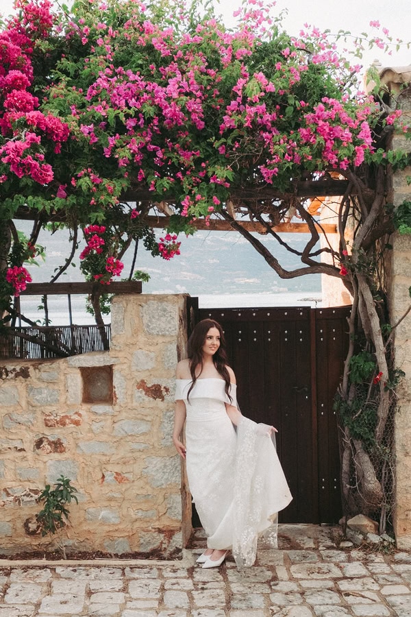 Beautiful Mani Wedding Romantic Mediterranean Style