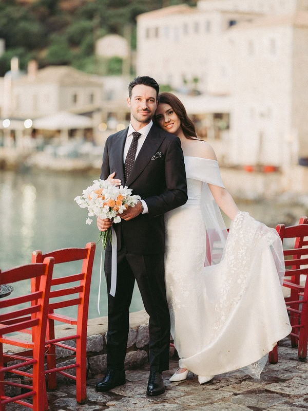 Beautiful Mani Wedding Romantic Mediterranean Style