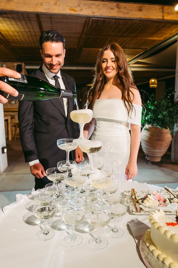Beautiful Mani Wedding Romantic Mediterranean Style