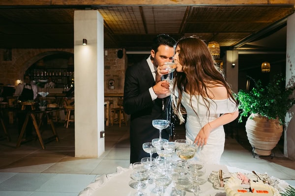 Beautiful Mani Wedding Romantic Mediterranean Style