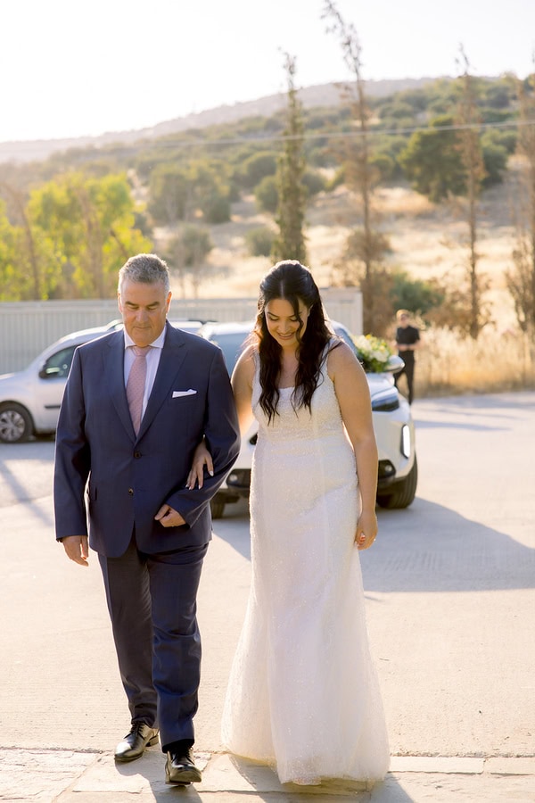 Beautiful Summer Wedding Athens Yellow Flowers Floral Arrangements