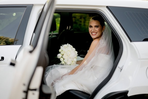 Chic Summer Wedding Baptism Black White Details
