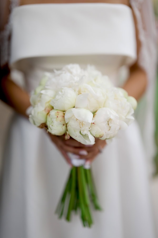 Chic Summer Wedding Baptism Black White Details