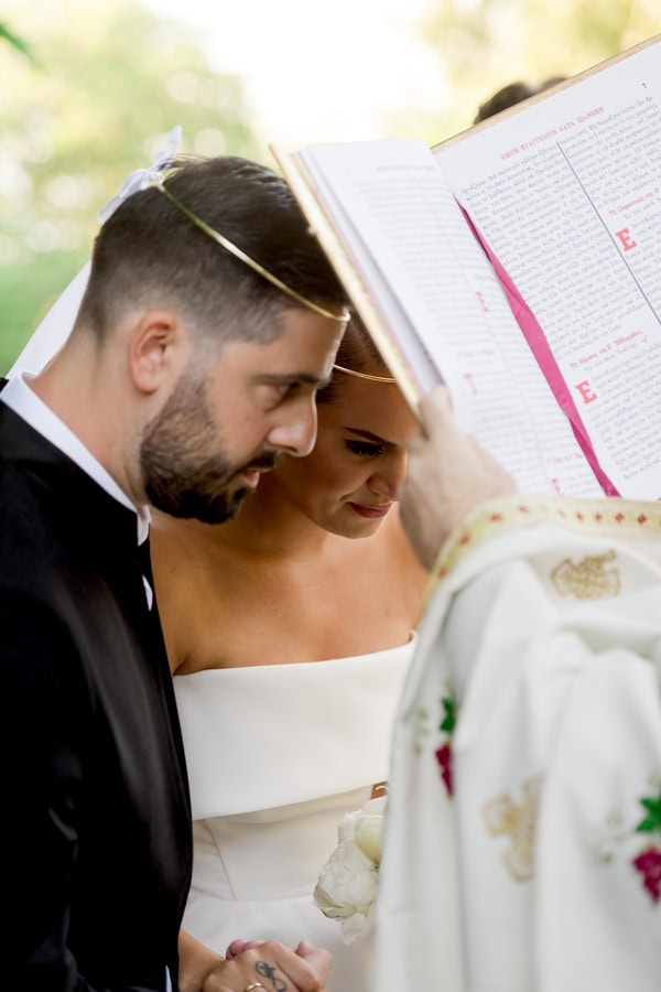 Chic Summer Wedding Baptism Black White Details