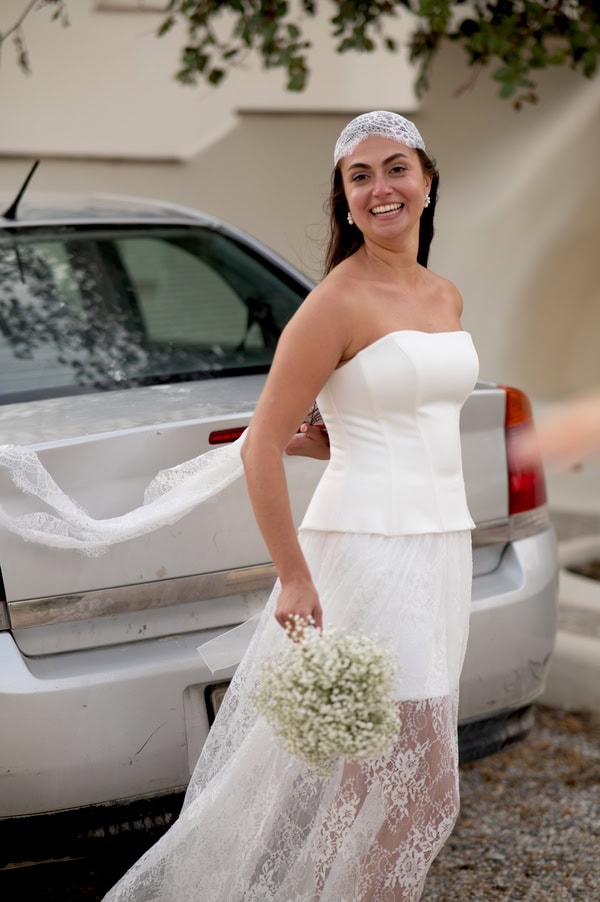 Destination Wedding Greek Island Sea View