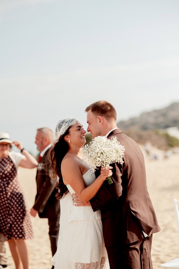 Destination Wedding Greek Island Sea View