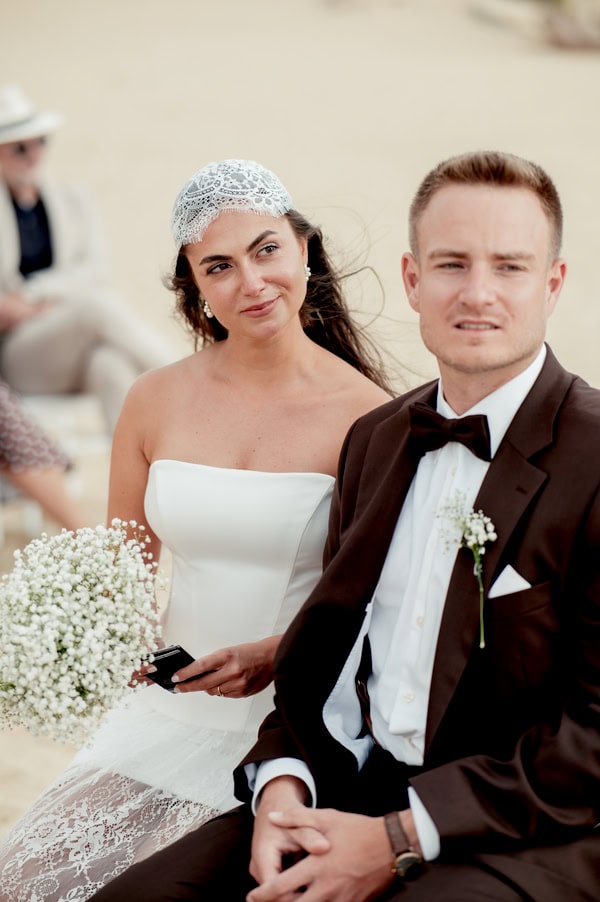 Destination Wedding Greek Island Sea View