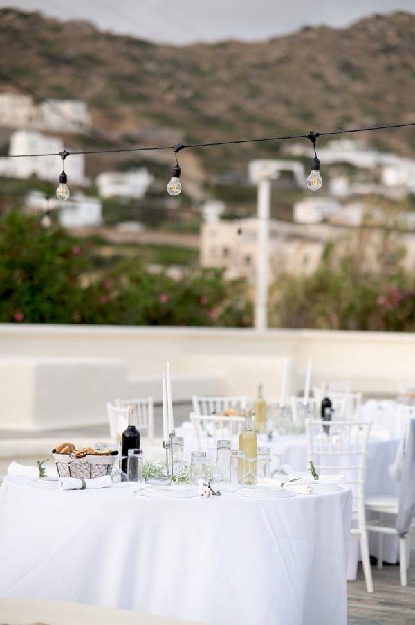 Destination Wedding Greek Island Sea View