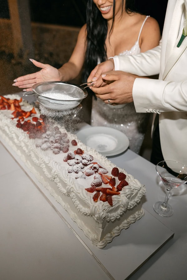 Intimate Spring Wedding Santorini Caldera