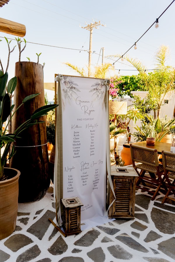 Mediterranean Destination Wedding Rhodes Rustic Details