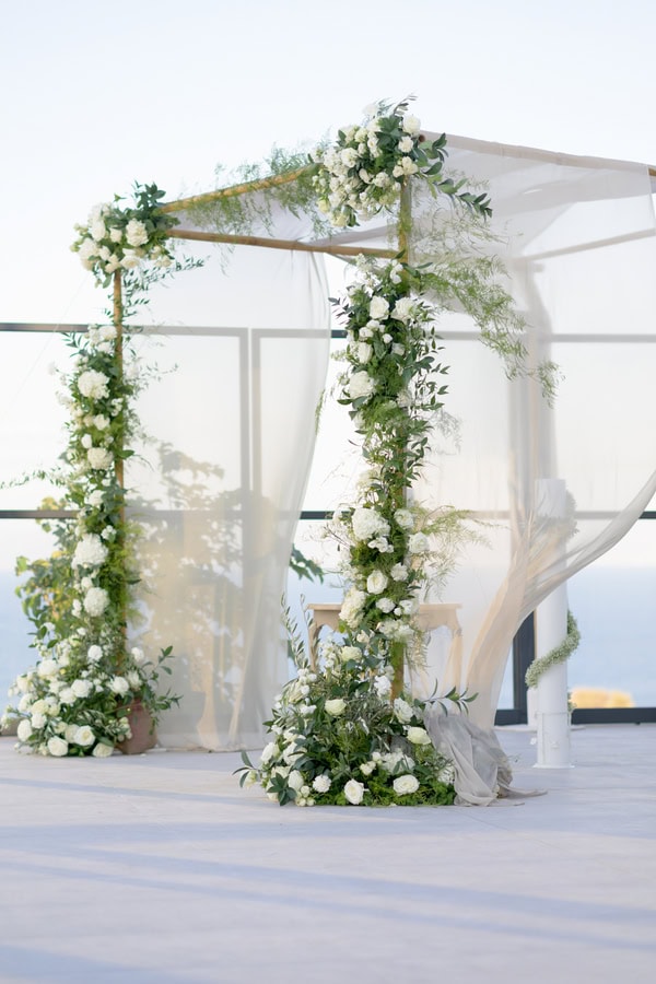 Romantic Destination Wedding Lesvos Rustic Mediterranean Decor