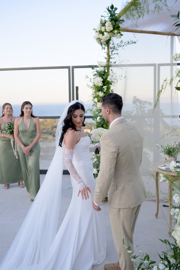 Romantic Destination Wedding Lesvos Rustic Mediterranean Decor