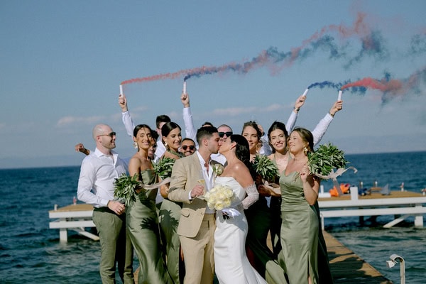 Romantic Destination Wedding Lesvos Rustic Mediterranean Decor