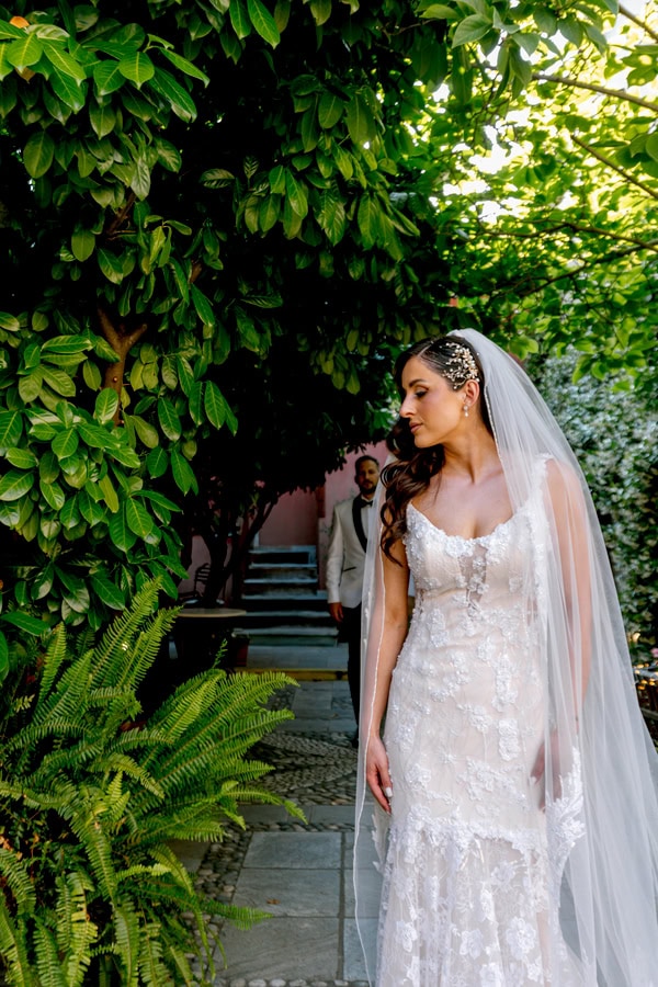 Romantic Summer Wedding White Flowers Veria