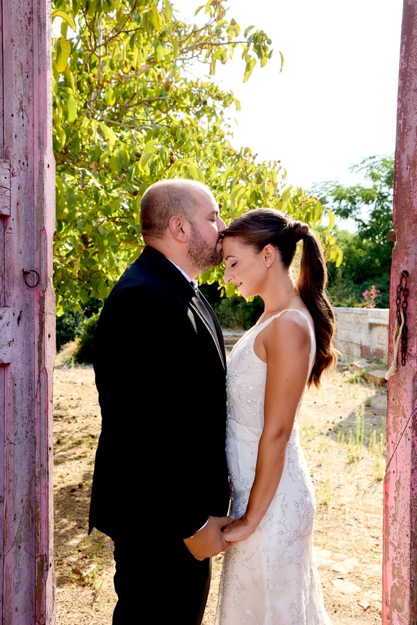 Romantic Wedding In Chios With White Flowers