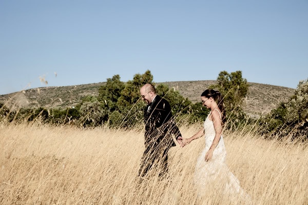 Romantic Wedding In Chios With White Flowers