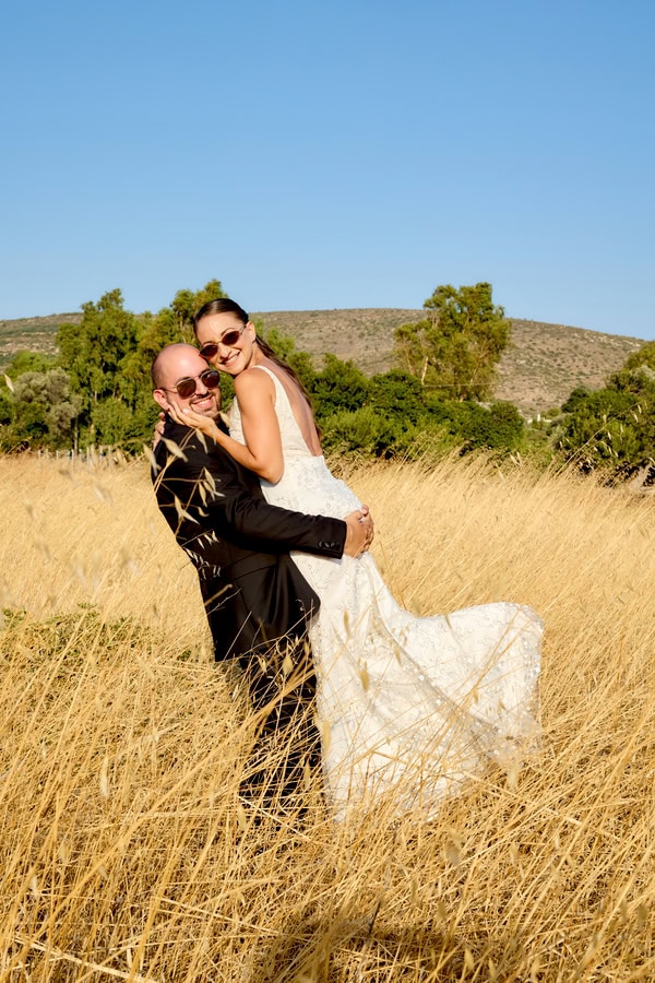 Romantic Wedding In Chios With White Flowers
