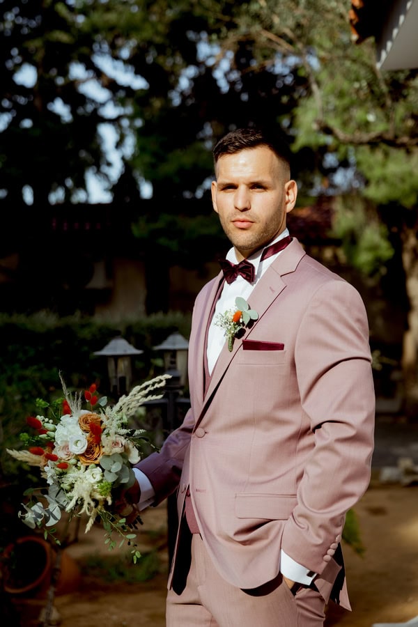Romantic Wedding Warm Autumn Tones