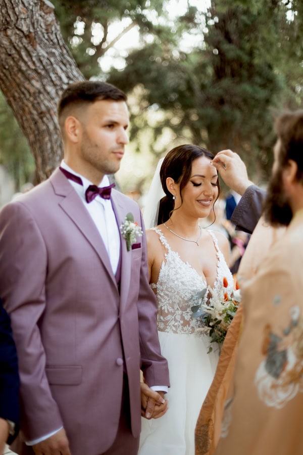 Romantic Wedding Warm Autumn Tones
