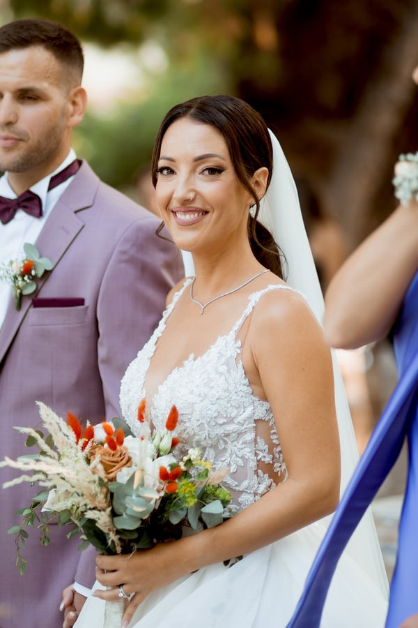 Romantic Wedding Warm Autumn Tones