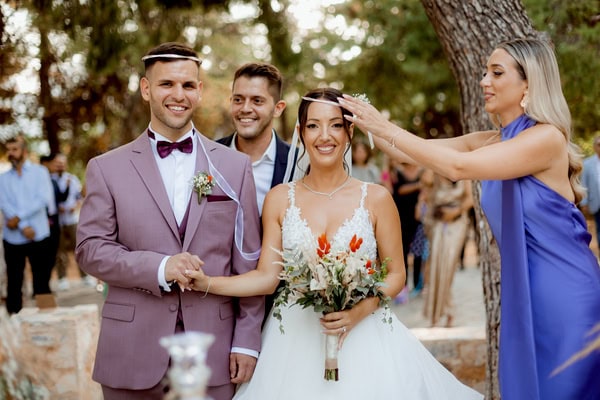 Romantic Wedding Warm Autumn Tones
