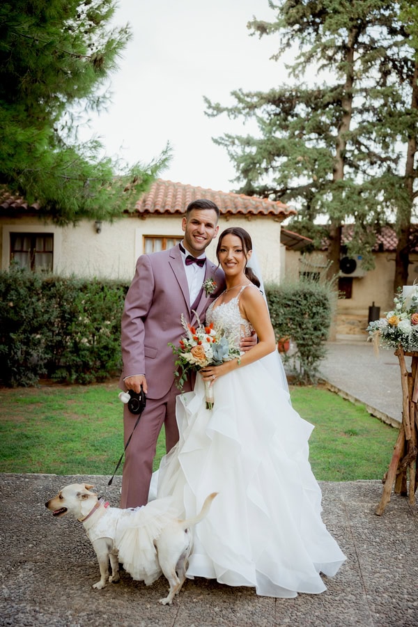 Romantic Wedding Warm Autumn Tones