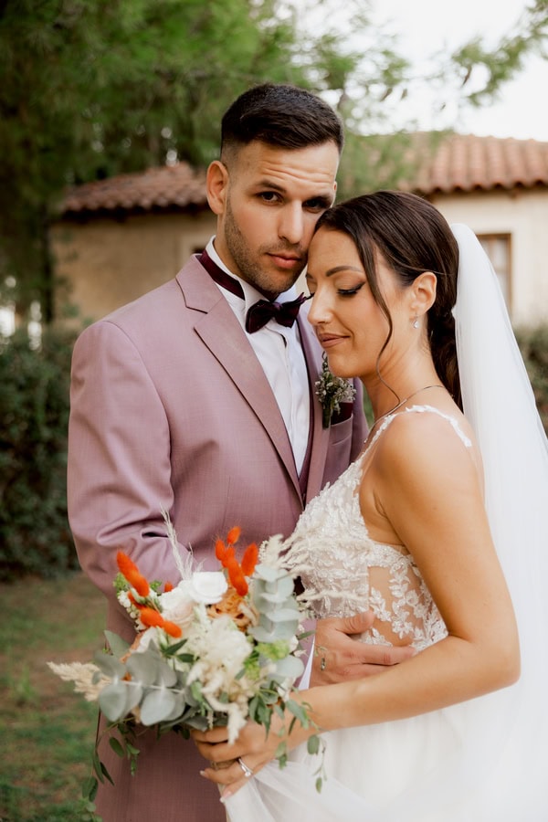 Romantic Wedding Warm Autumn Tones