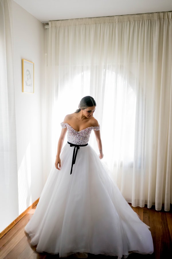 Stadium Wedding Modern Disco Style
