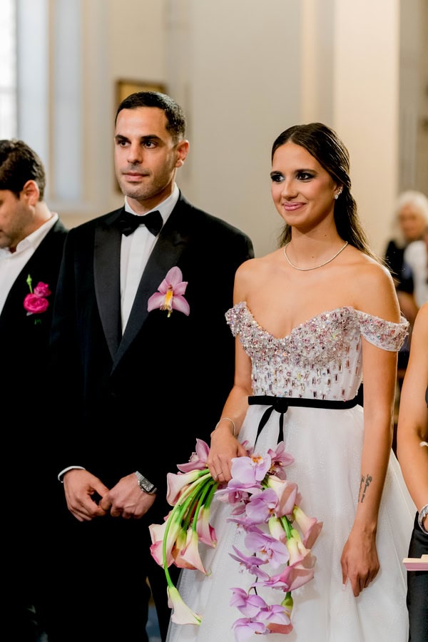 Stadium Wedding Modern Disco Style