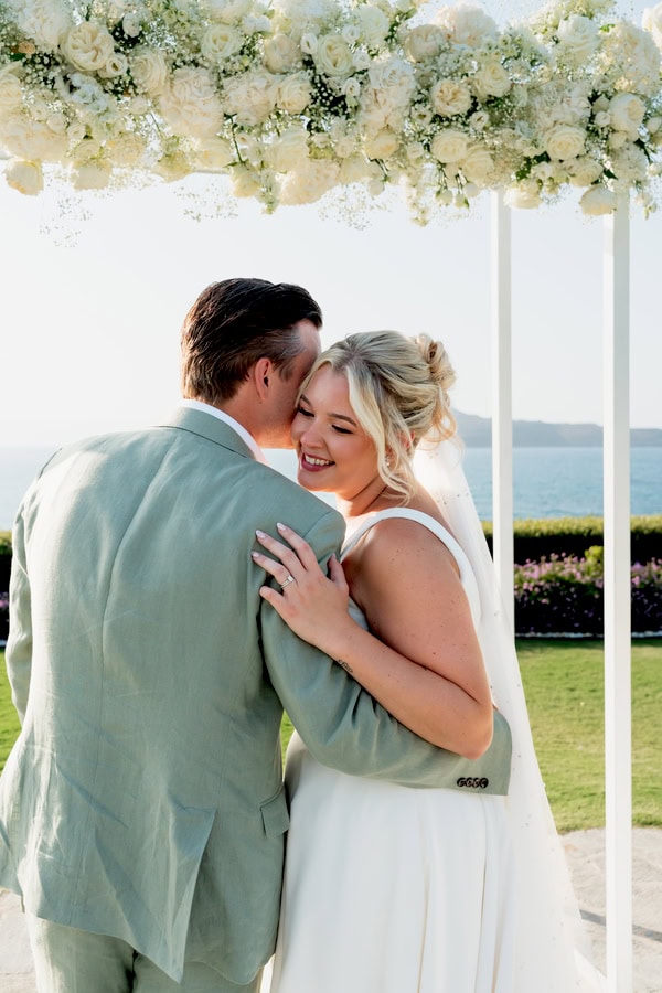 Summer Destination Wedding Sea View Chania
