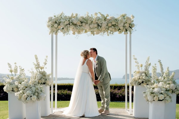 Summer Destination Wedding Sea View Chania