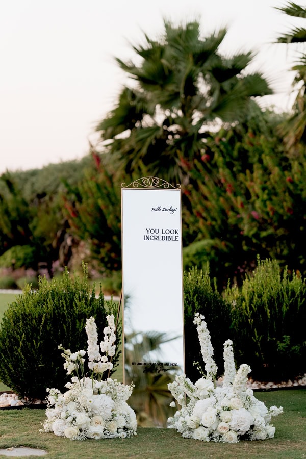 Summer Destination Wedding Sea View Chania
