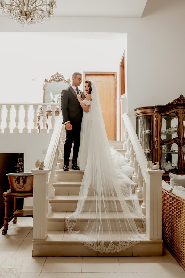 Timeless Wedding With White Roses