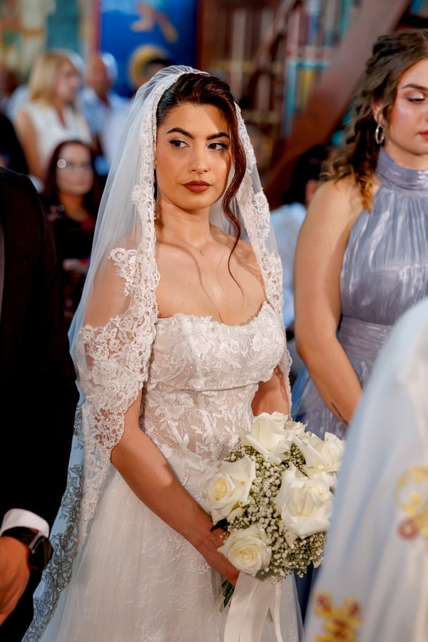 Timeless Wedding With White Roses