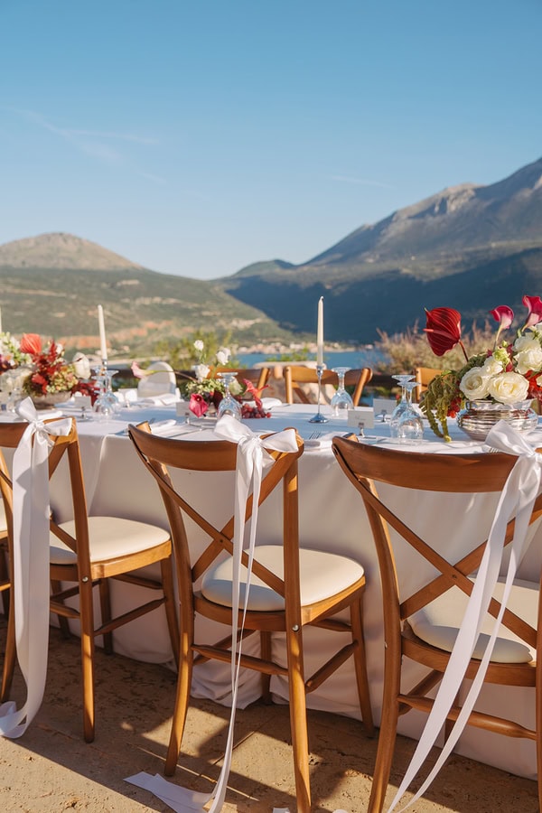 Chic Greek Wedding Autumn Colors