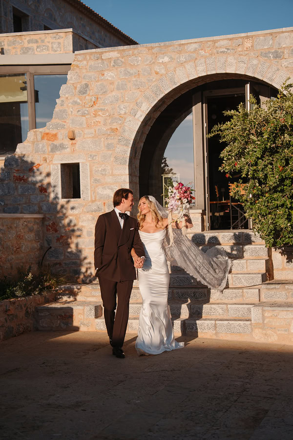 Chic Greek Wedding Autumn Colors