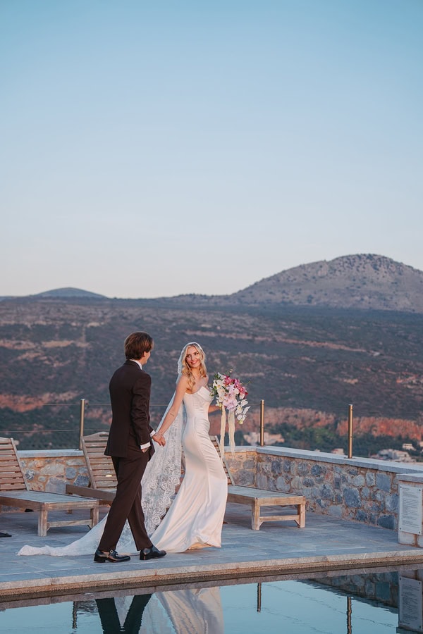 Chic Greek Wedding Autumn Colors
