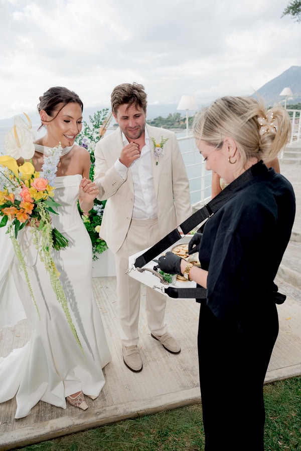 Colorful Destination Wedding Kalamata Bright Flowers