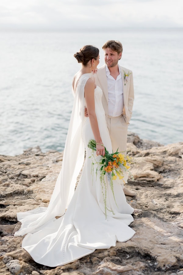 Colorful Destination Wedding Kalamata Bright Flowers