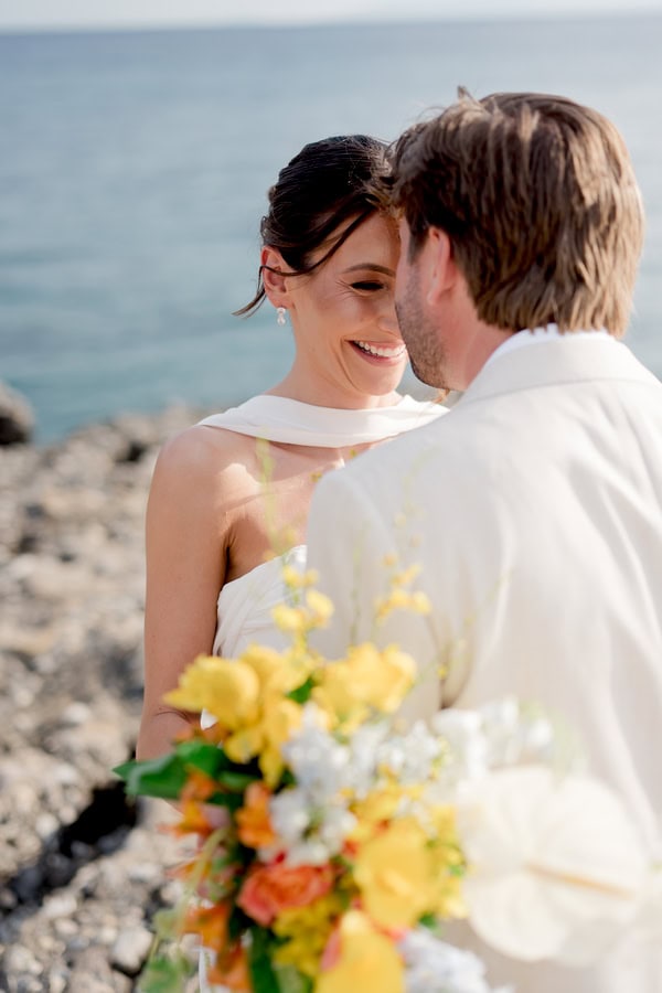Colorful Destination Wedding Kalamata Bright Flowers