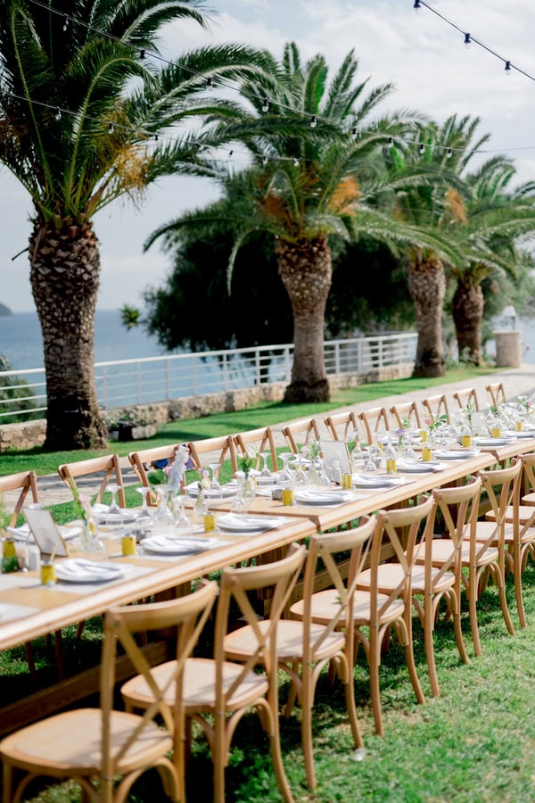 Colorful Destination Wedding Kalamata Bright Flowers